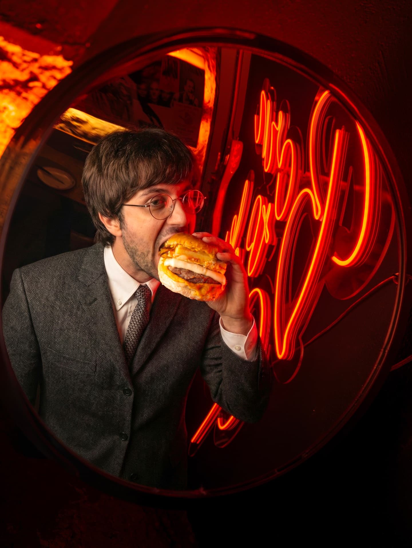 Burger time at Bricklane